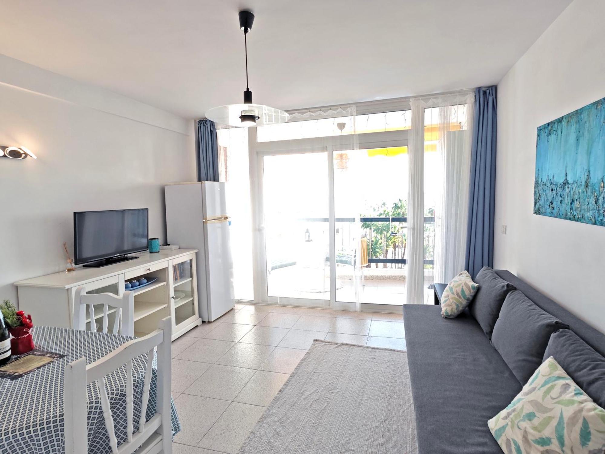 Blanco&Azul - Comfortable Ocean View Apartment Next To The Beach Playa de las Américas Exterior foto